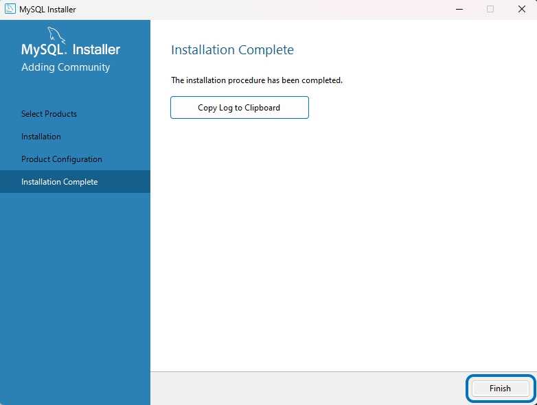 MySQL DBMS 설치하기10